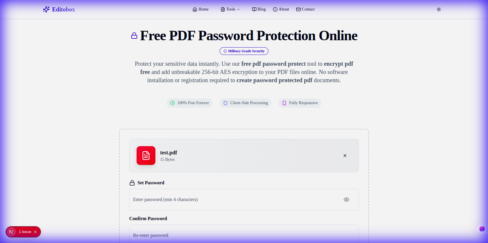 Secure Your PDF Files